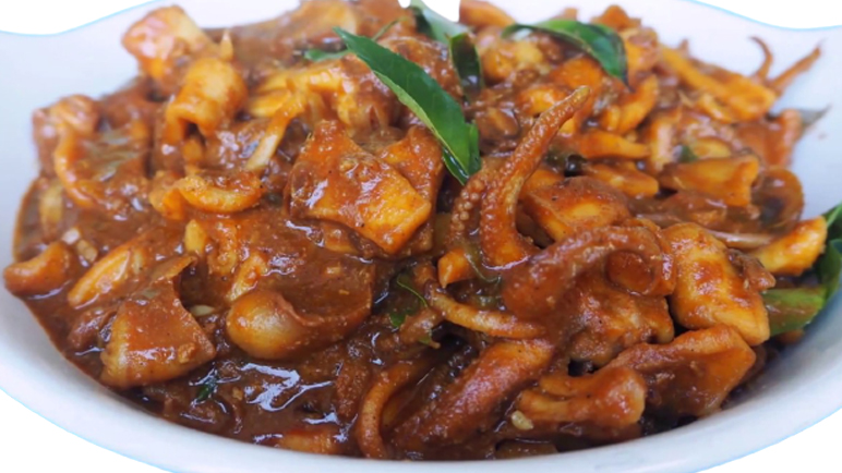 Jaffna Style Cuttlefish Curry