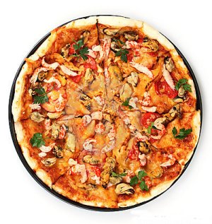 Seafood Pizza Small